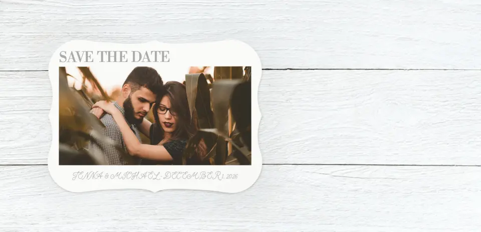 Save the Date Card Front