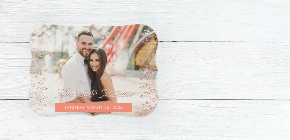 Save the Date Card Front