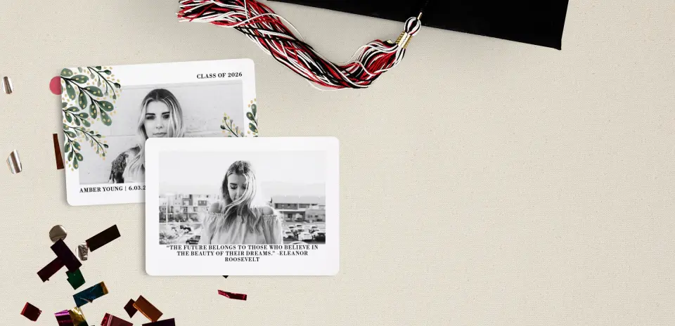 Grad Card Back