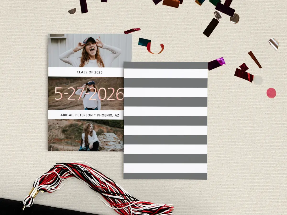 Large Card Back View
