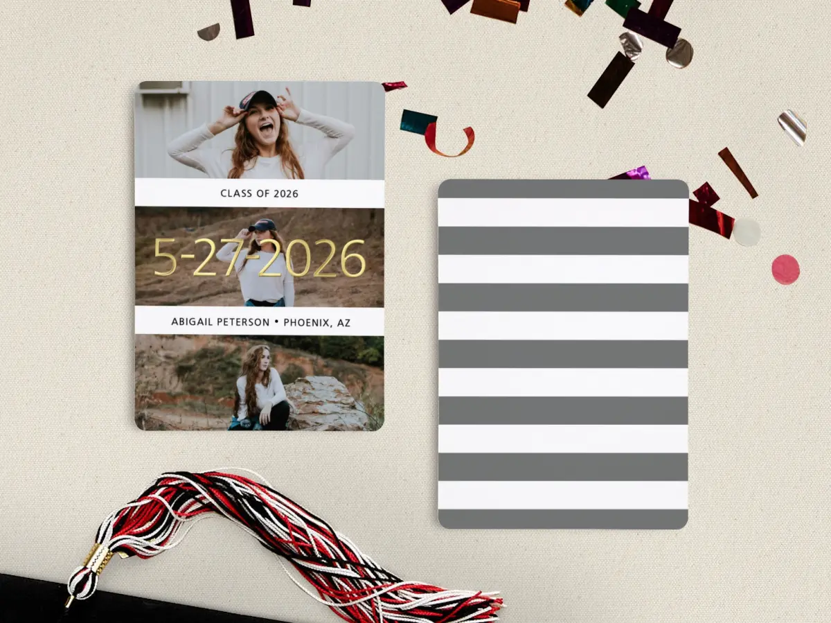 Grad Card Back