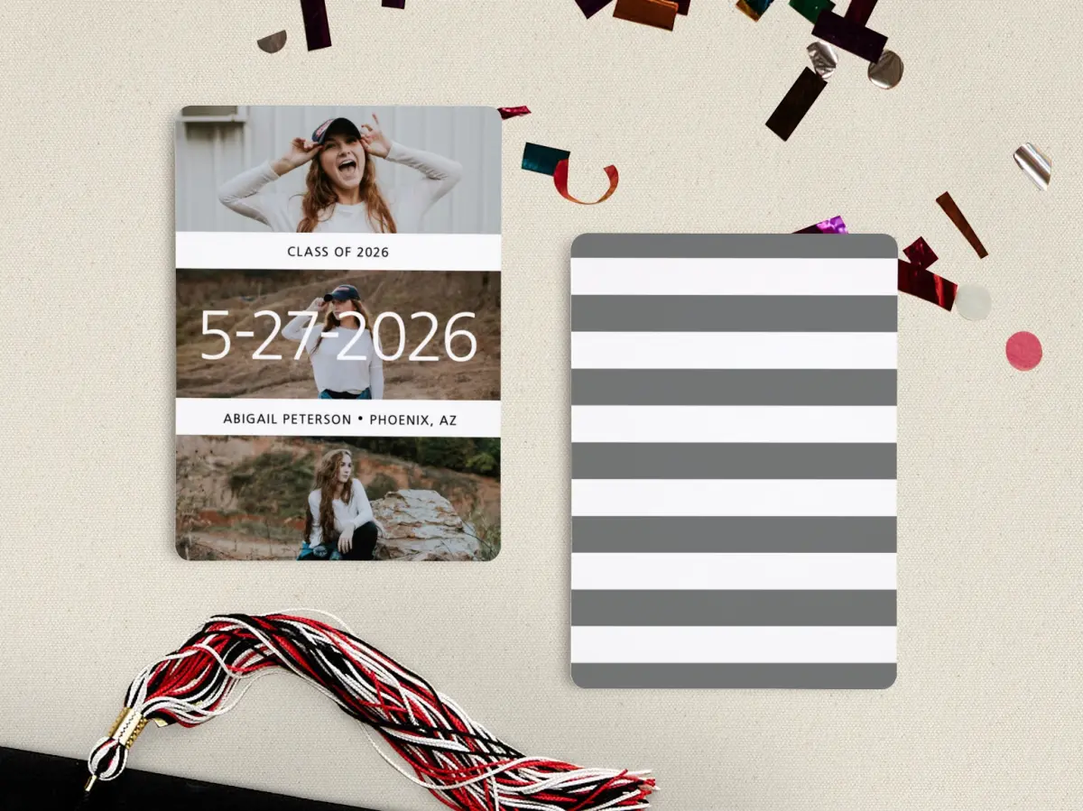 Grad Card Back