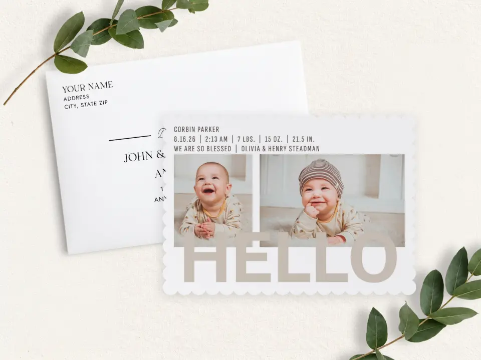 Front & Envelope