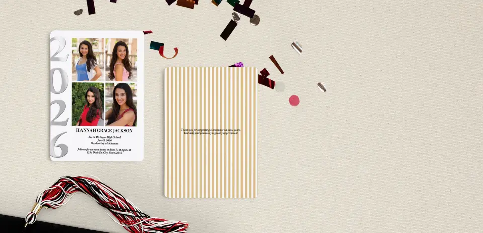 Grad Card Back
