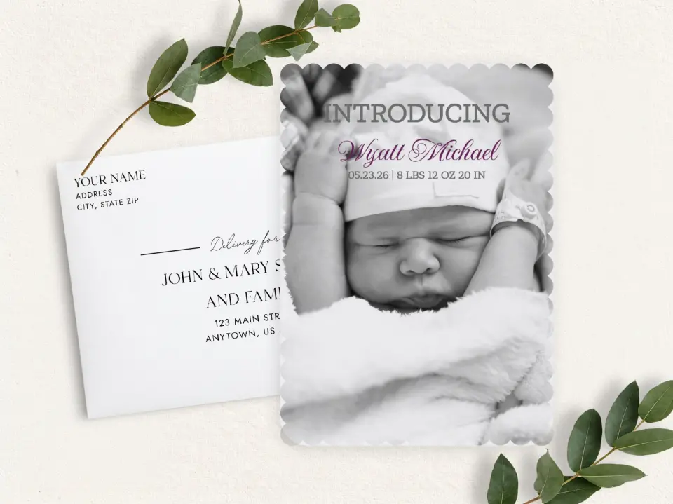Front & Envelope