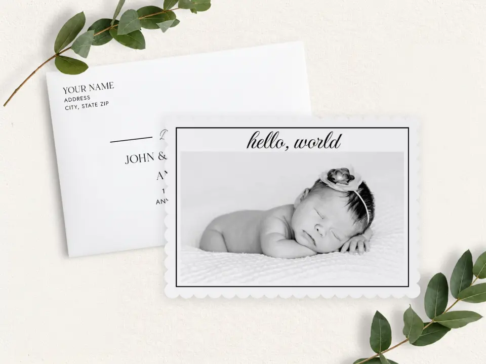 Front & Envelope