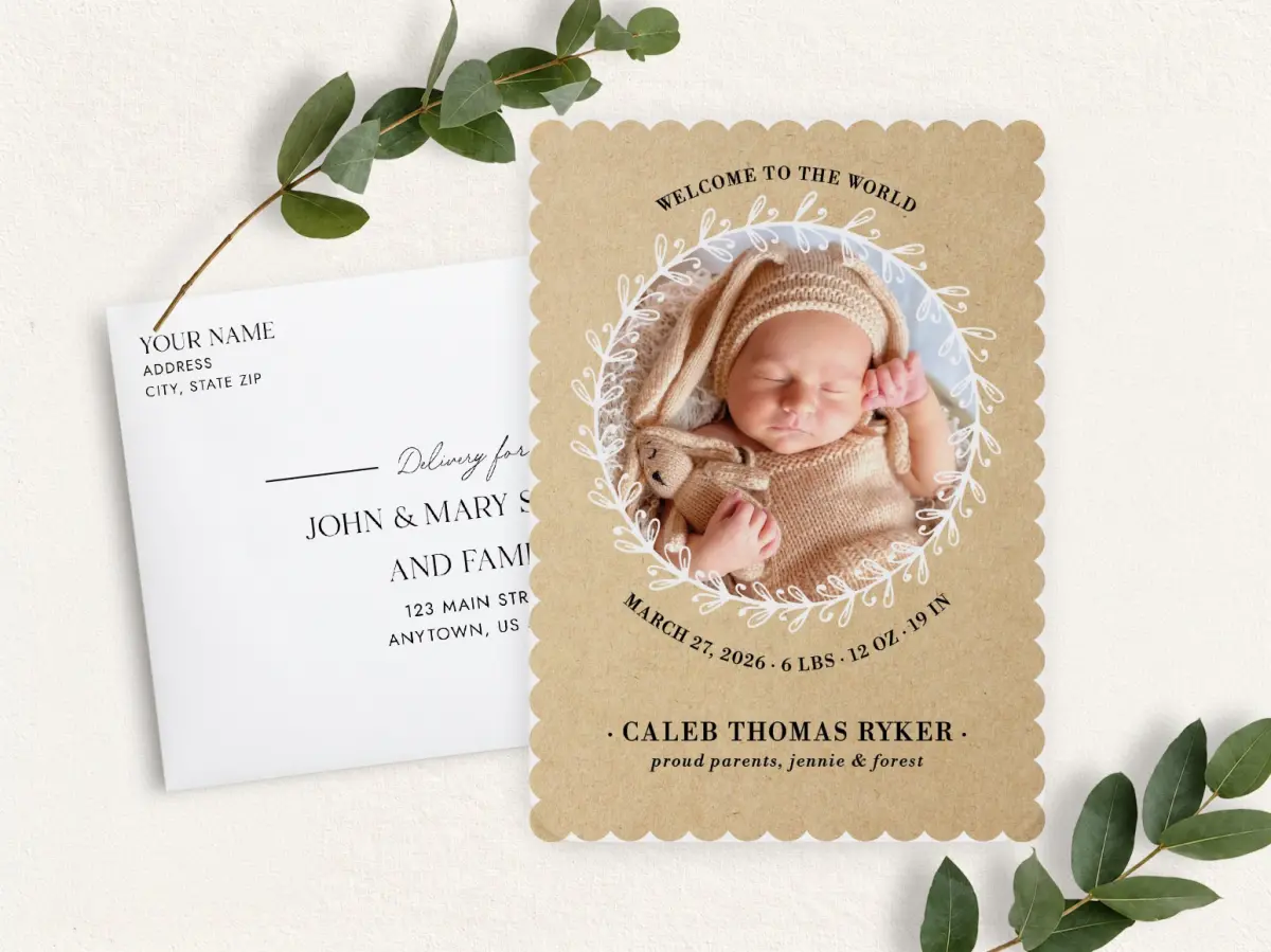 Front & Envelope