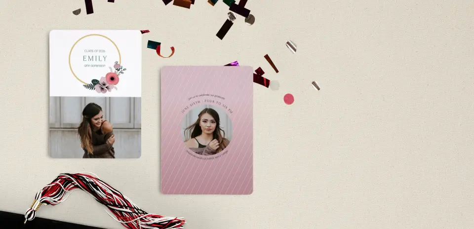 Grad Card Back