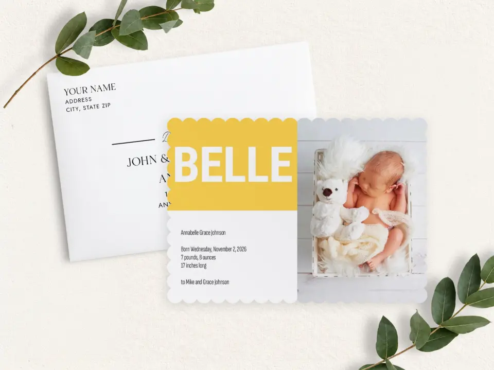 Front & Envelope
