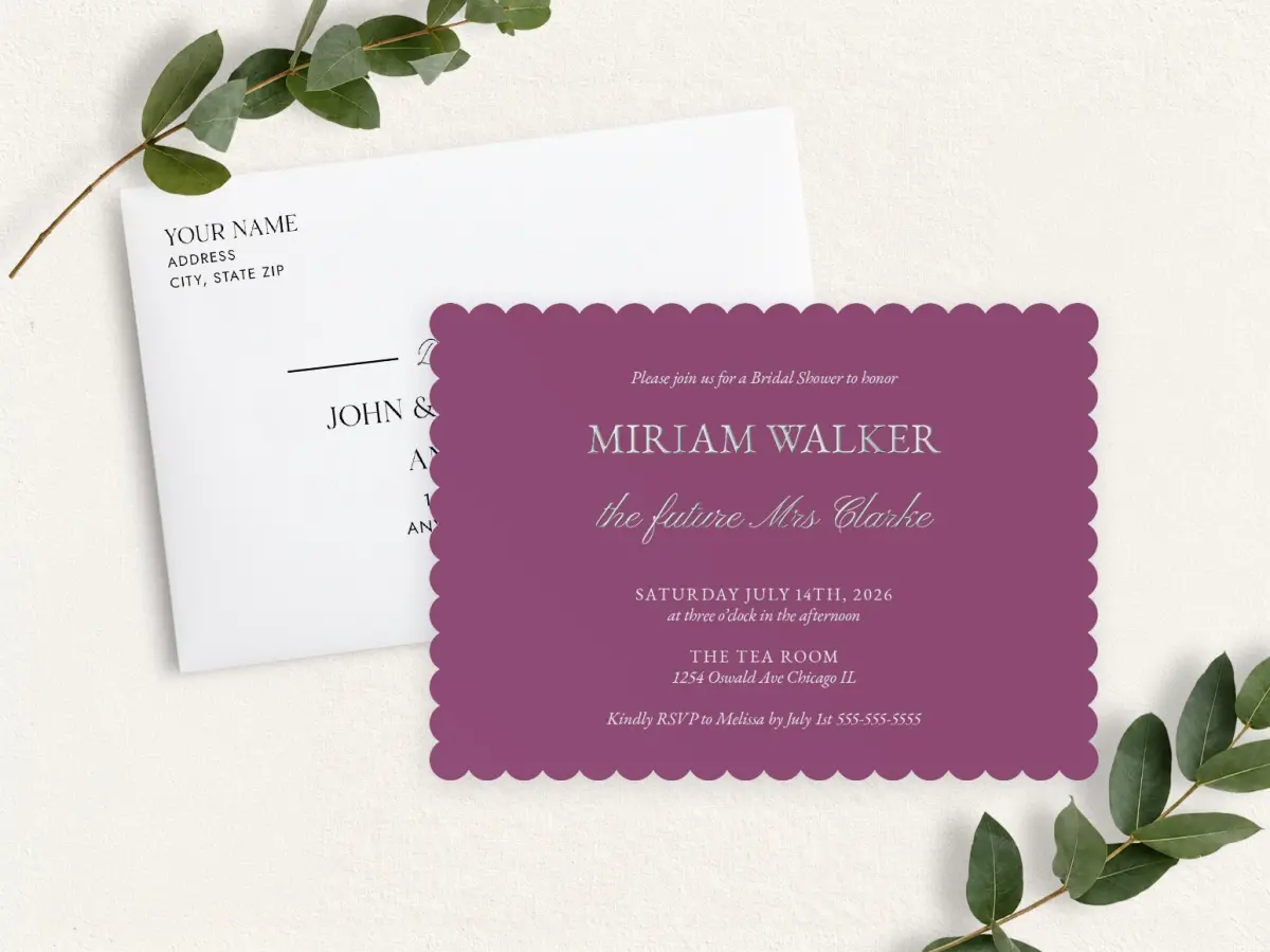 Front & Envelope