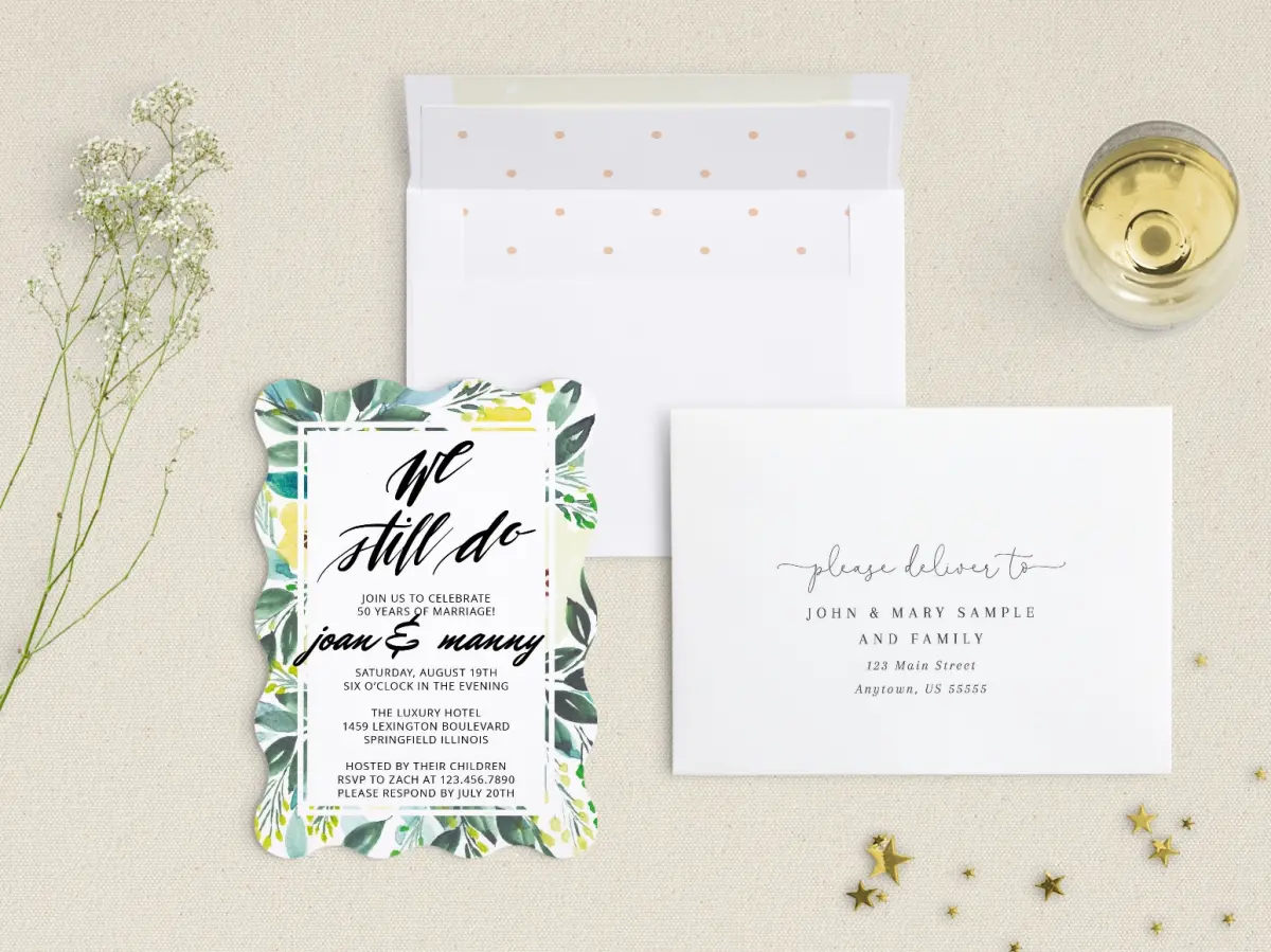Front with Envelope Liner