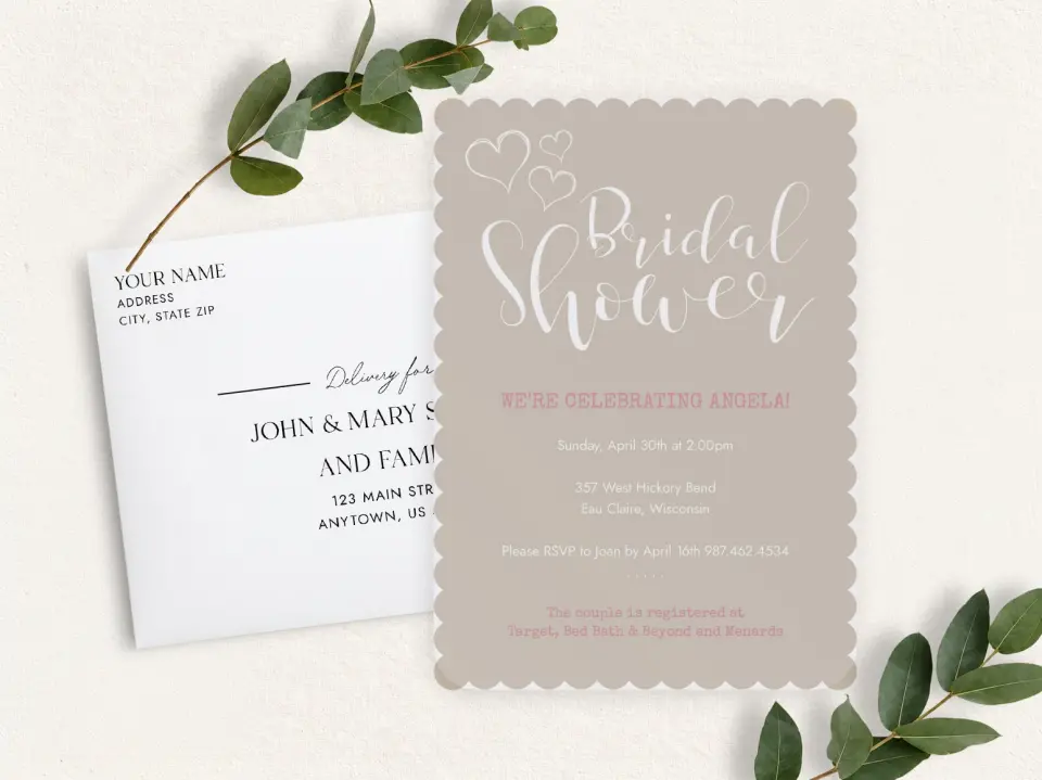 Front & Envelope