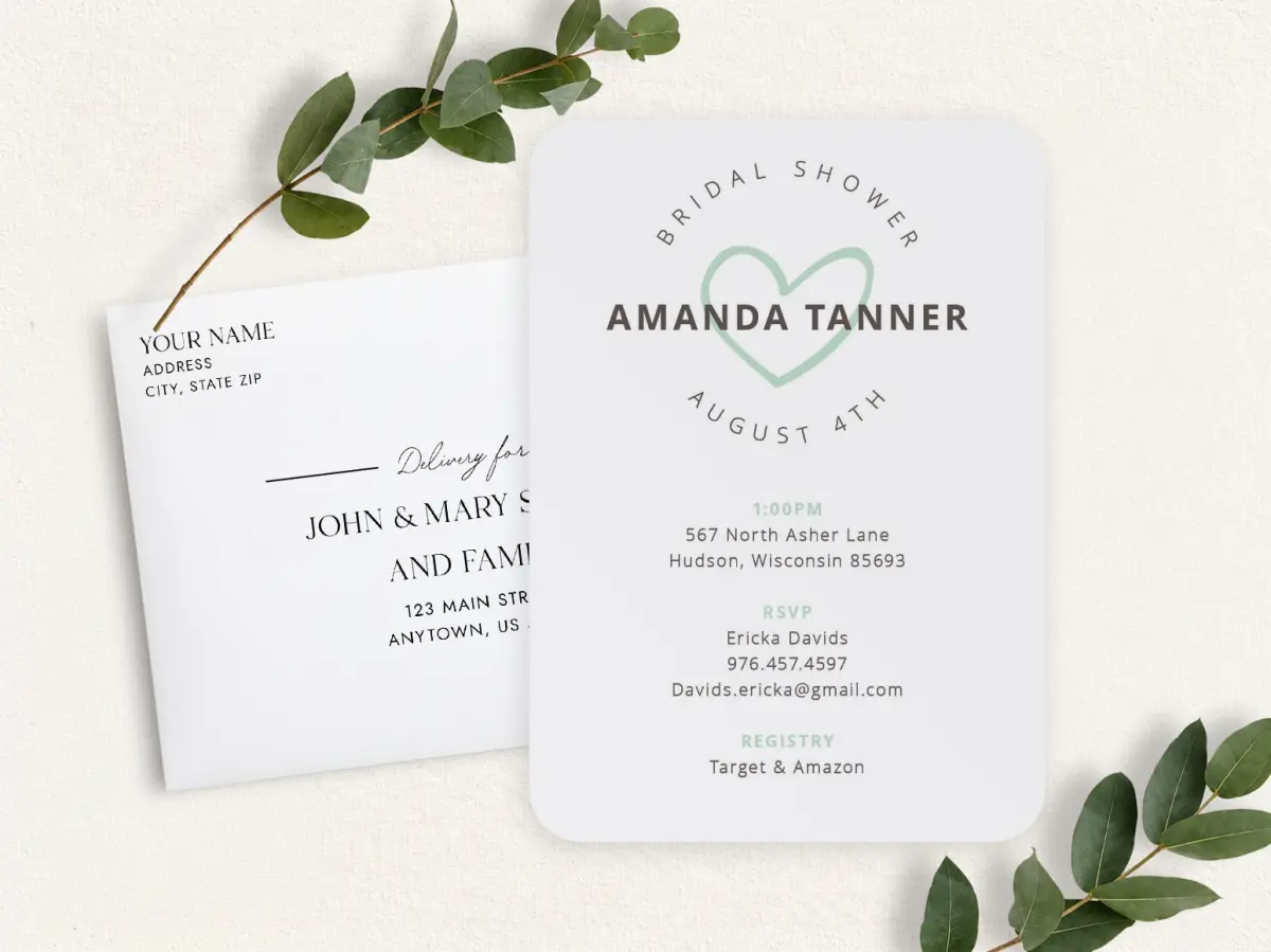 Front & Envelope