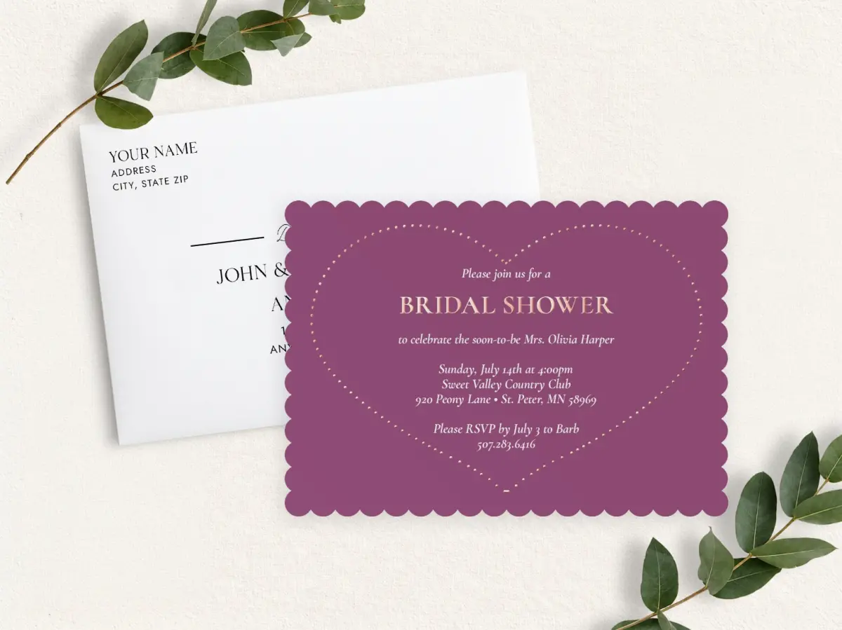 Front & Envelope