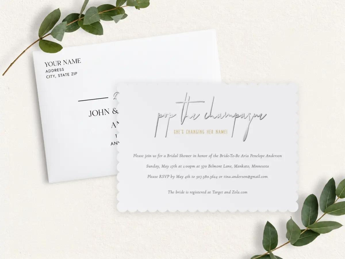 Front & Envelope