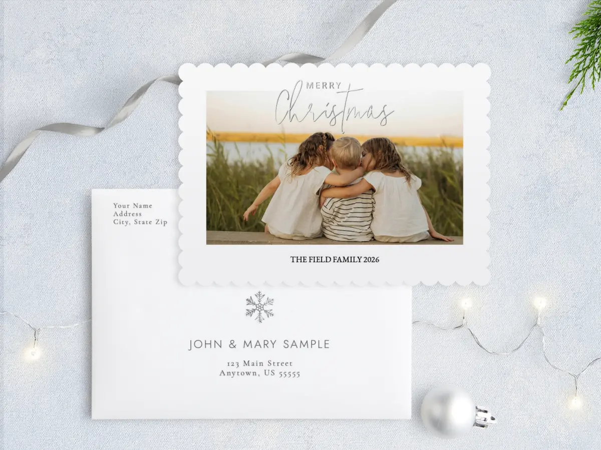 Front with Envelope Design
