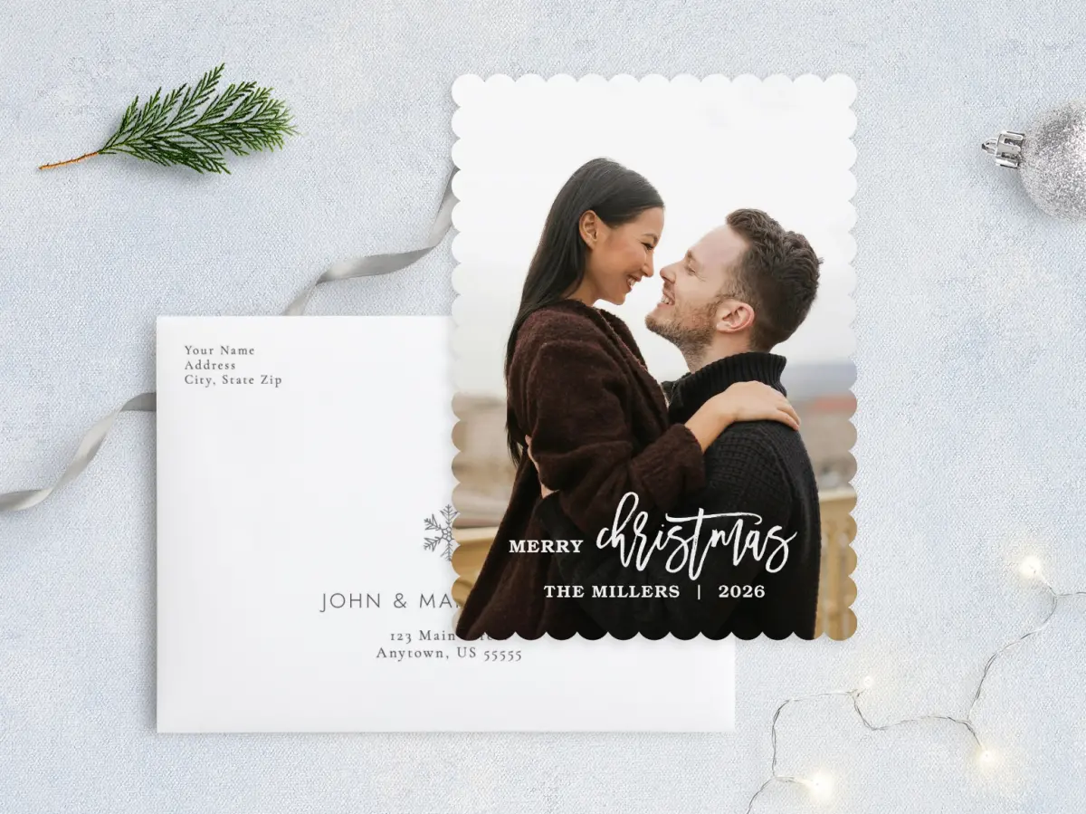 Front with Envelope Design