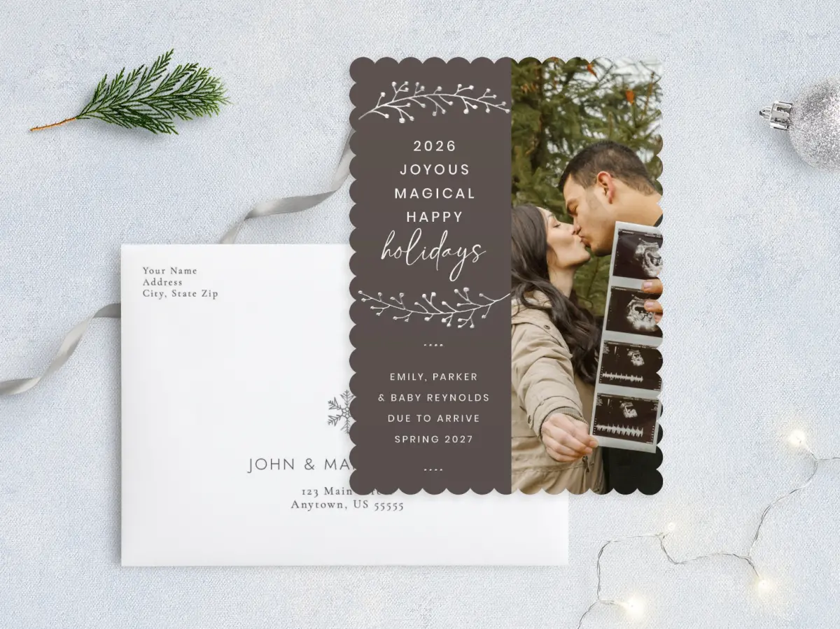 Front with Envelope Design