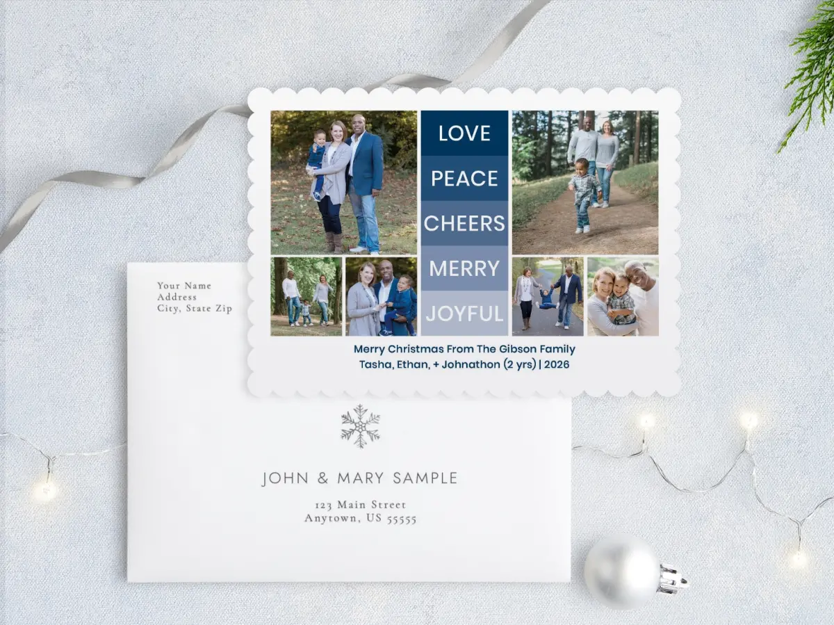 Front with Envelope Design