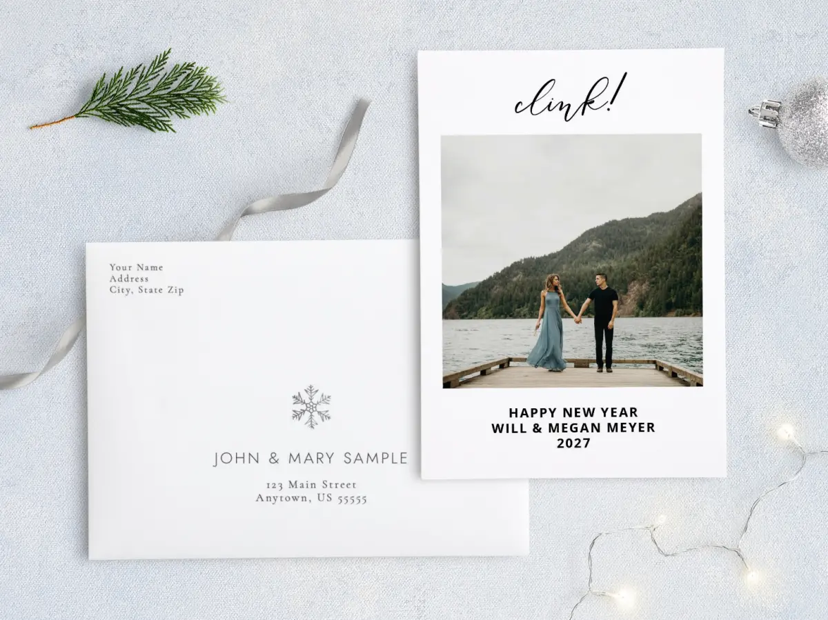 Front with Envelope Design