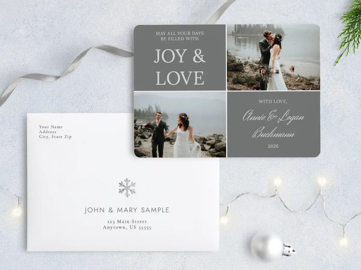 Front with Envelope Design