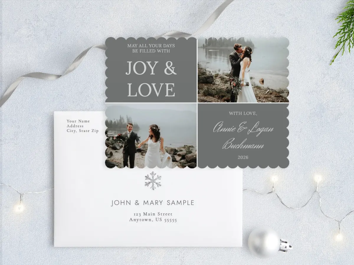 Front with Envelope Design