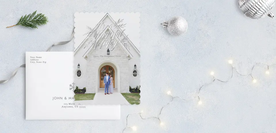 Front with Envelope Design