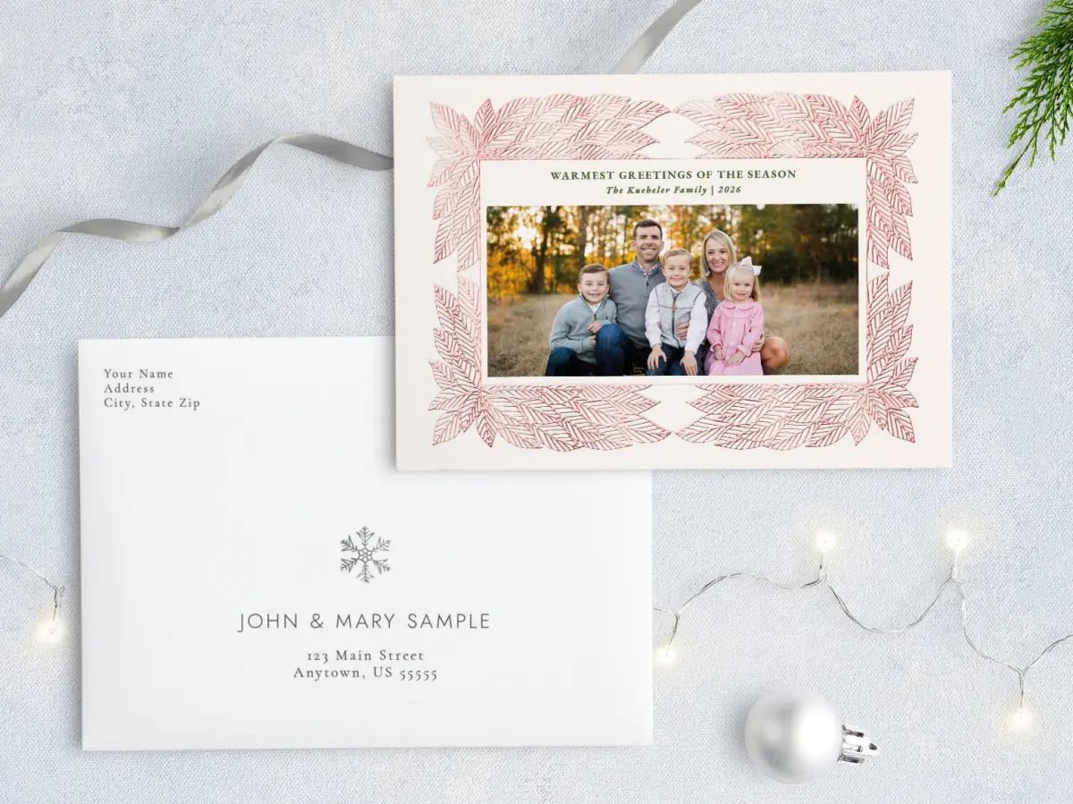 Front with Envelope Design