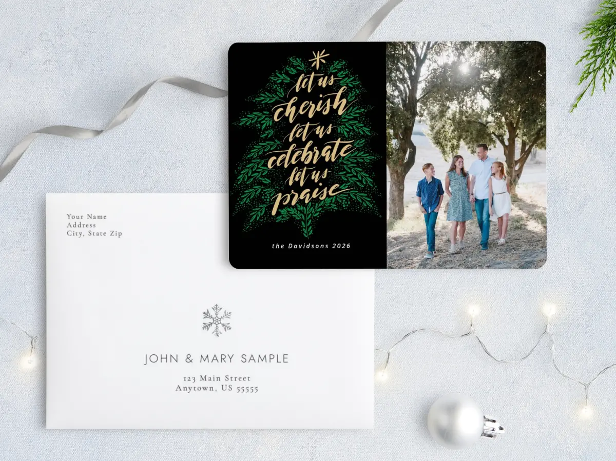 Front with Envelope Design