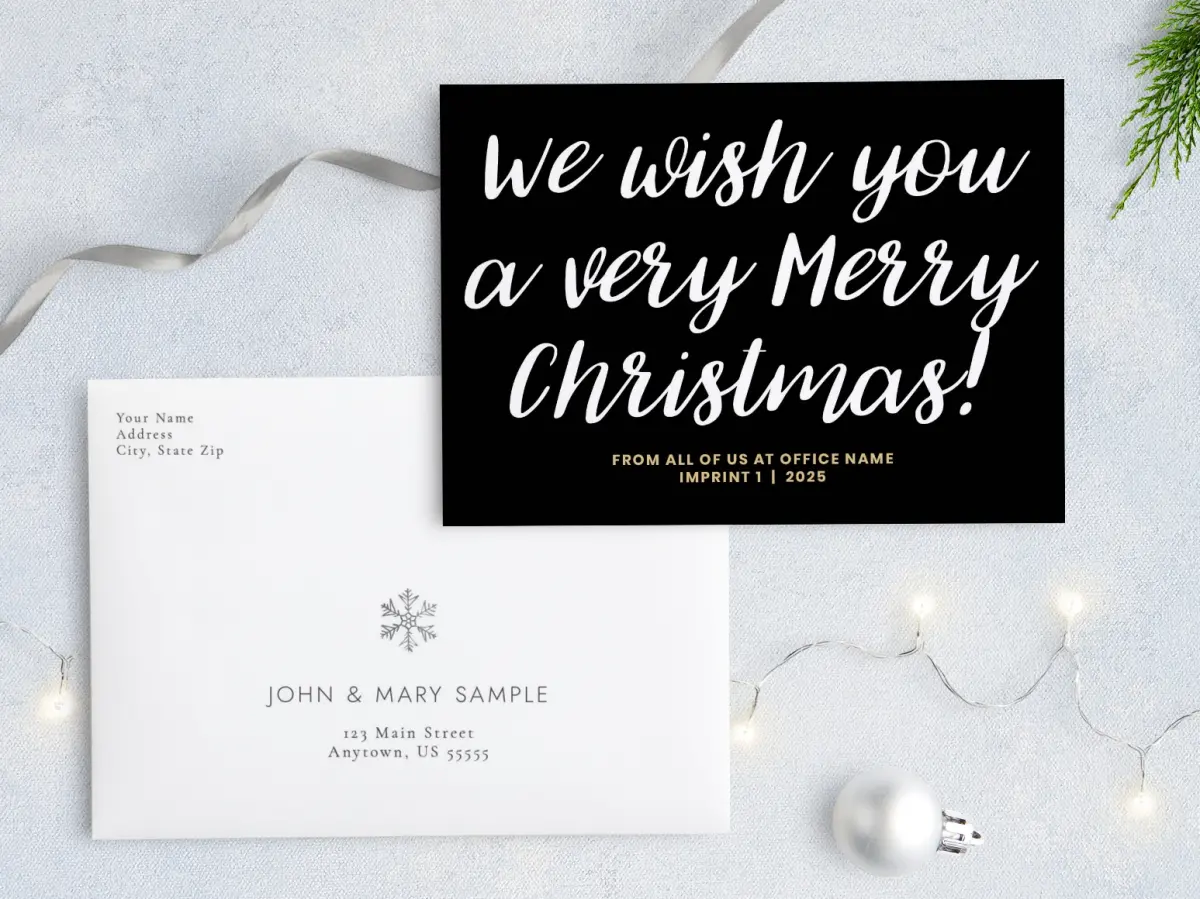 Front with Envelope Design