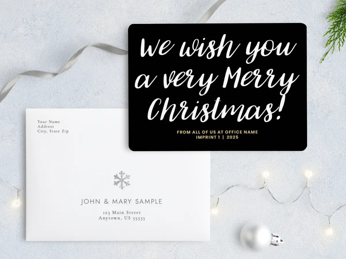 Front with Envelope Design