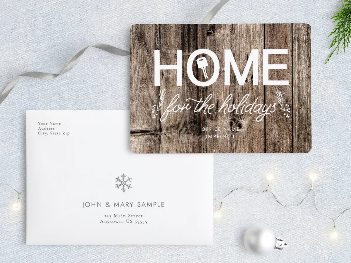 Front with Envelope Design