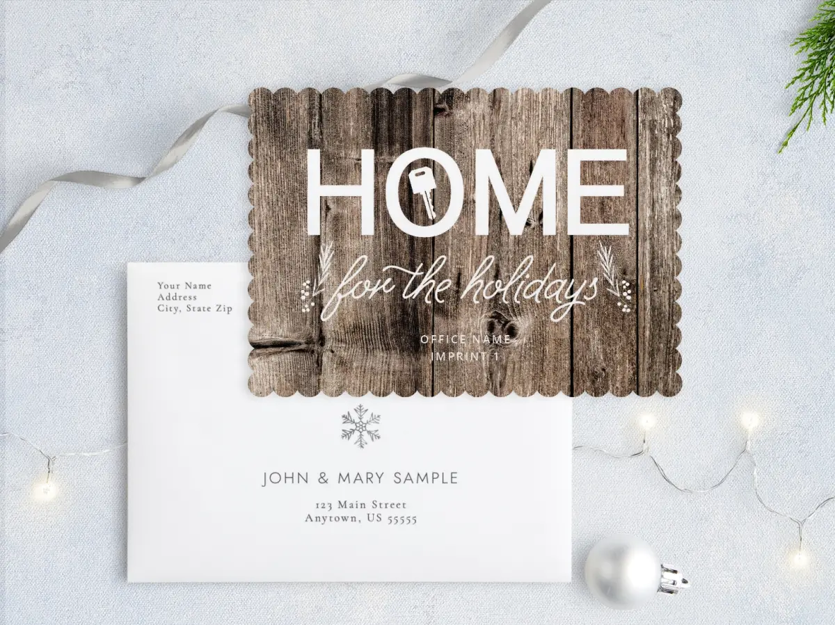 Front with Envelope Design