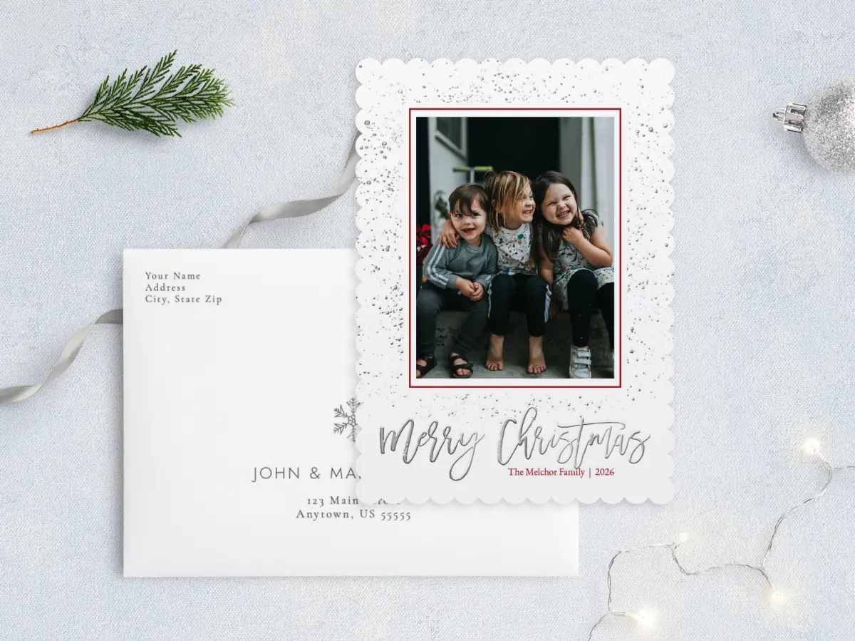 Front with Envelope Design