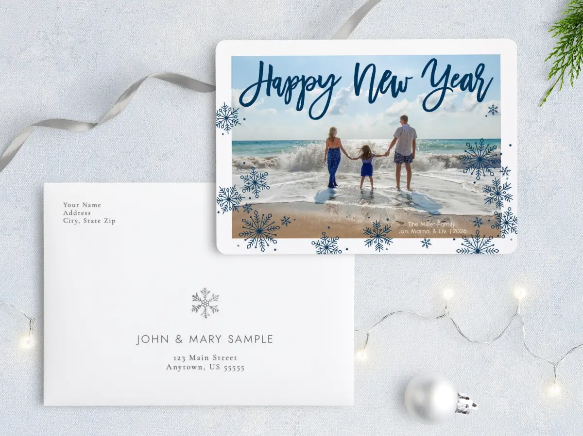 Front with Envelope Design