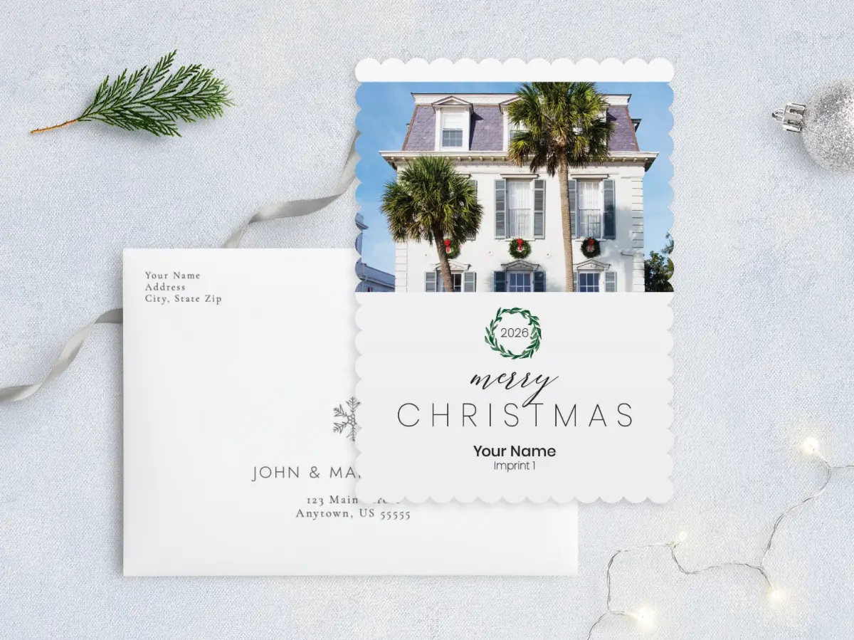 Front with Envelope Design