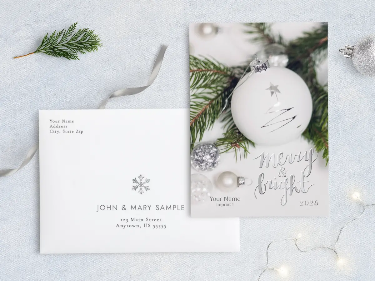 Front with Envelope Design