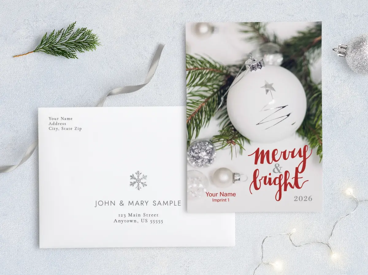 Front with Envelope Design