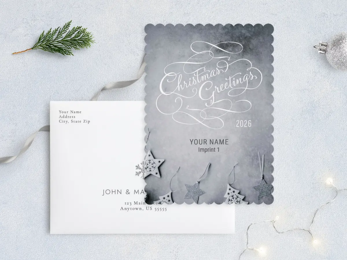 Front with Envelope Design