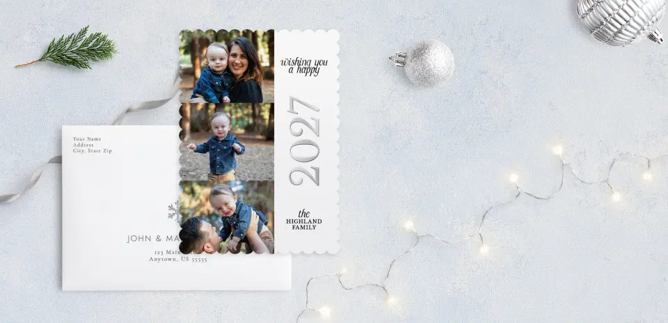 Front with Envelope Design