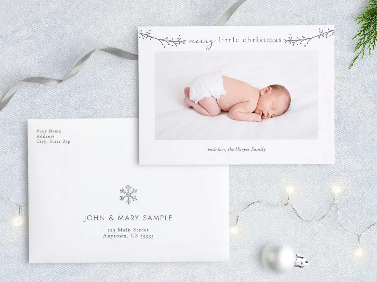 Front with Envelope Design