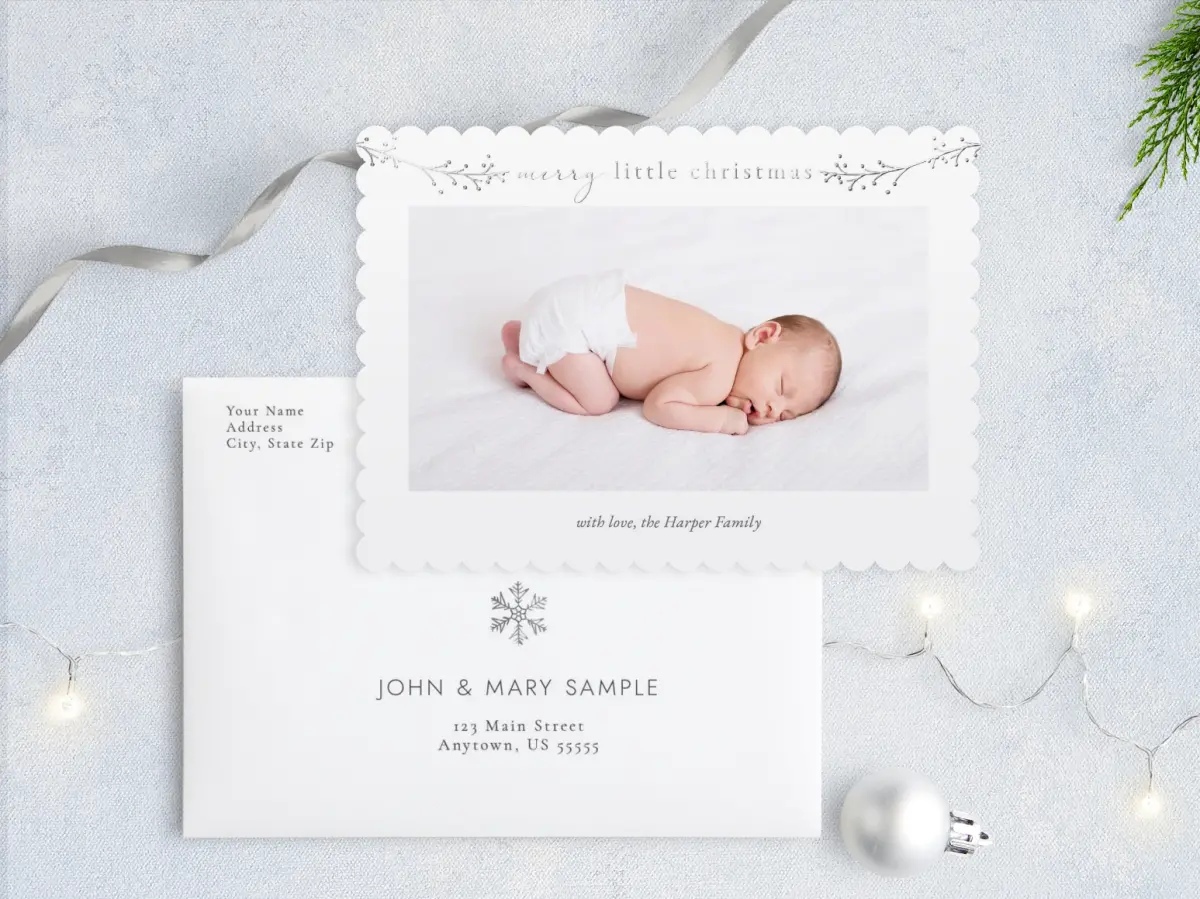 Front with Envelope Design