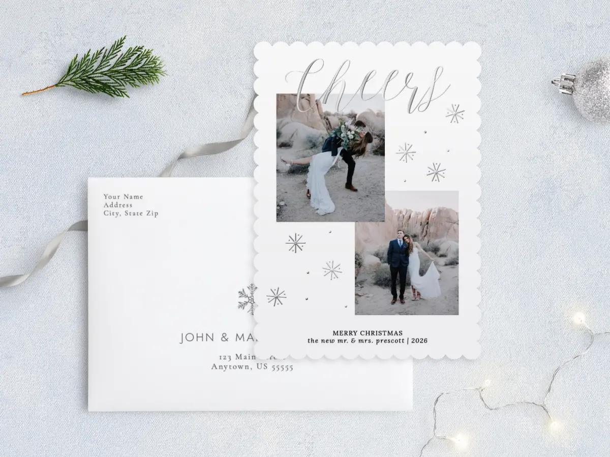 Front with Envelope Design