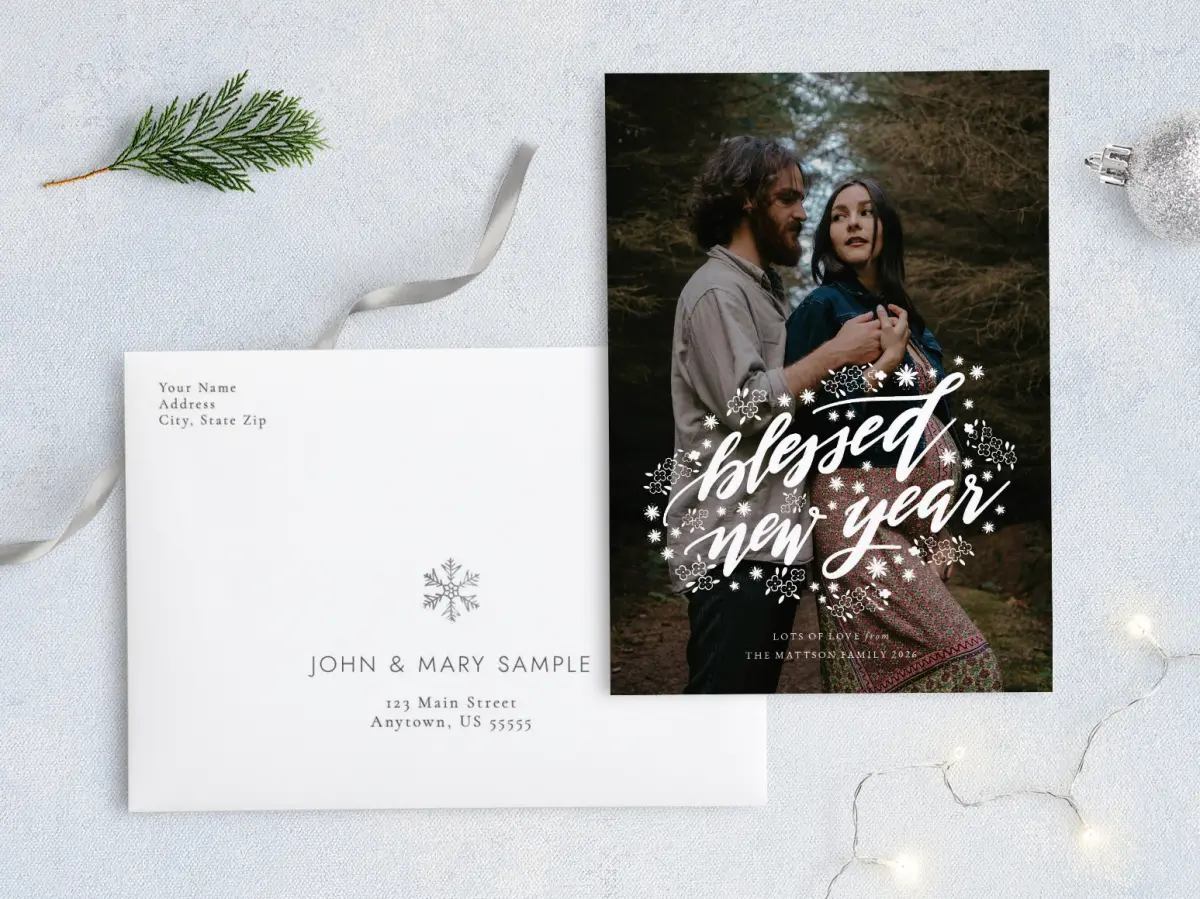 Front with Envelope Design