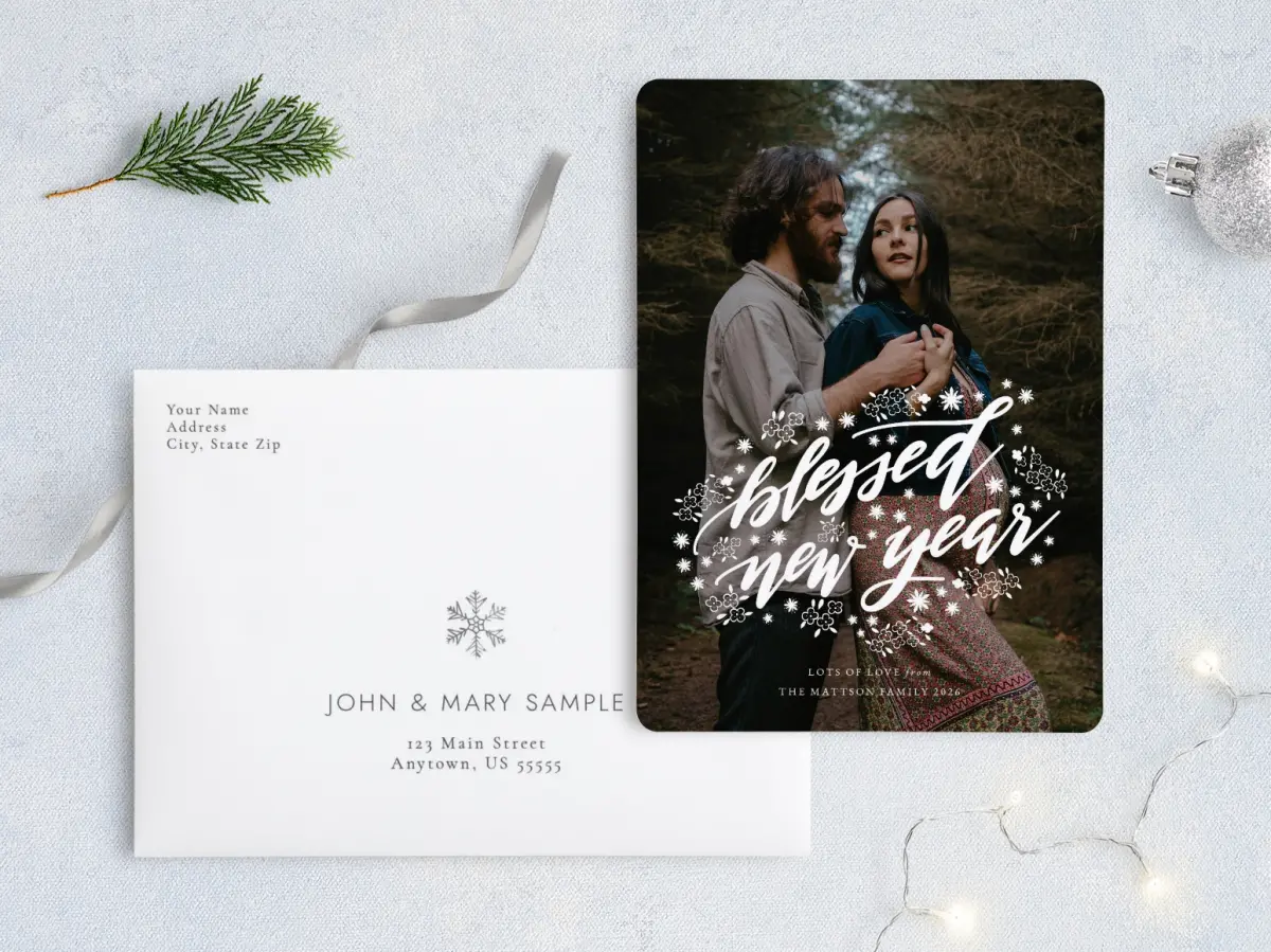 Front with Envelope Design
