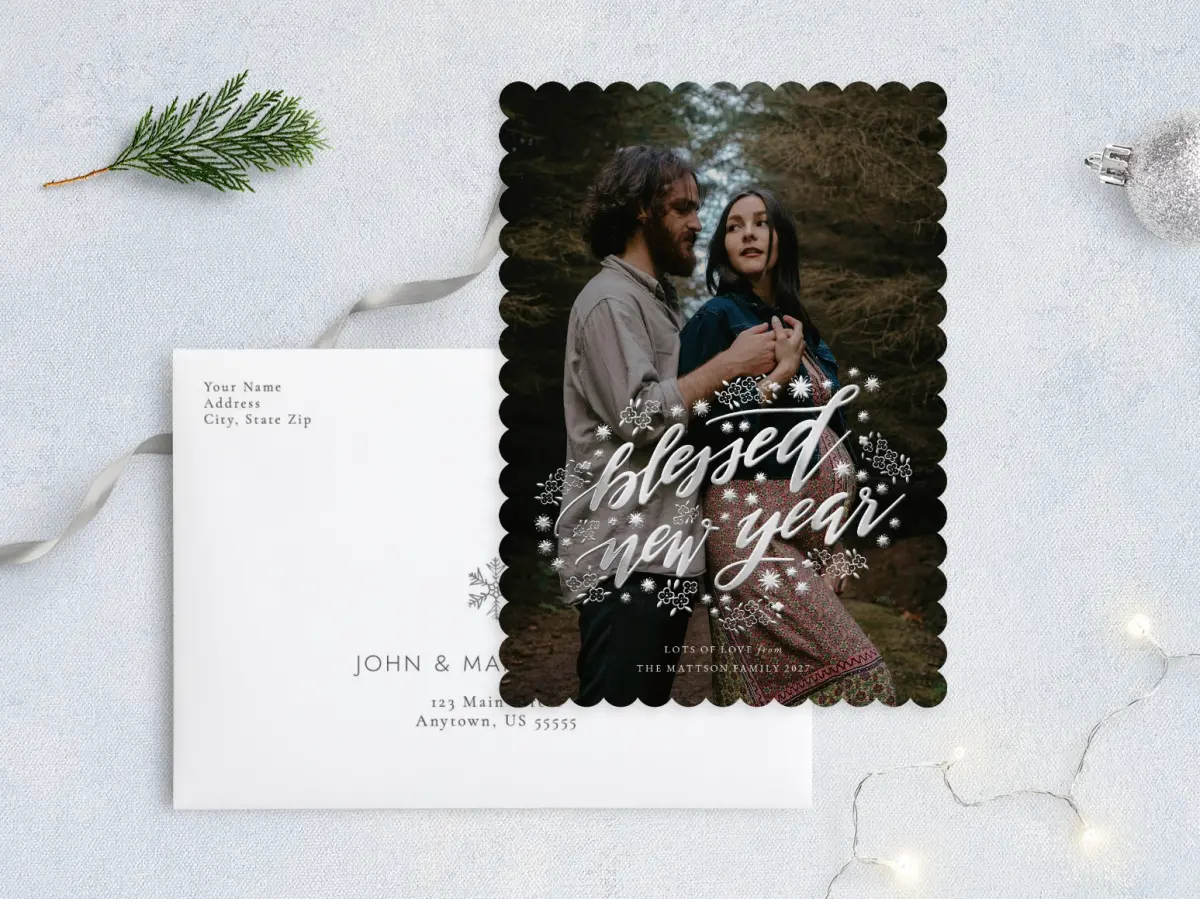 Front with Envelope Design
