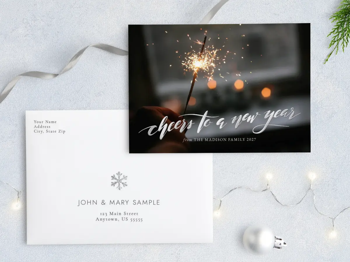 Front with Envelope Design