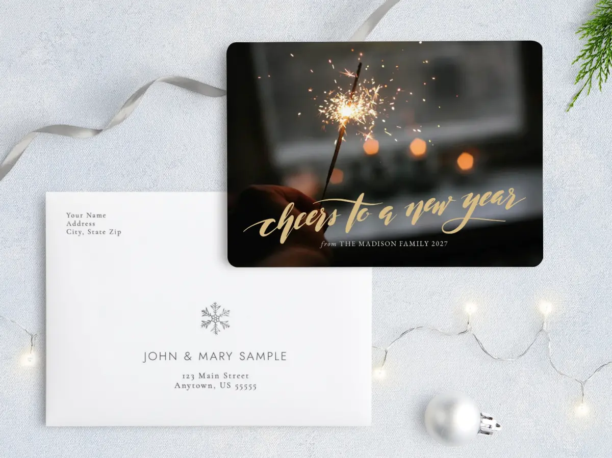 Front with Envelope Design