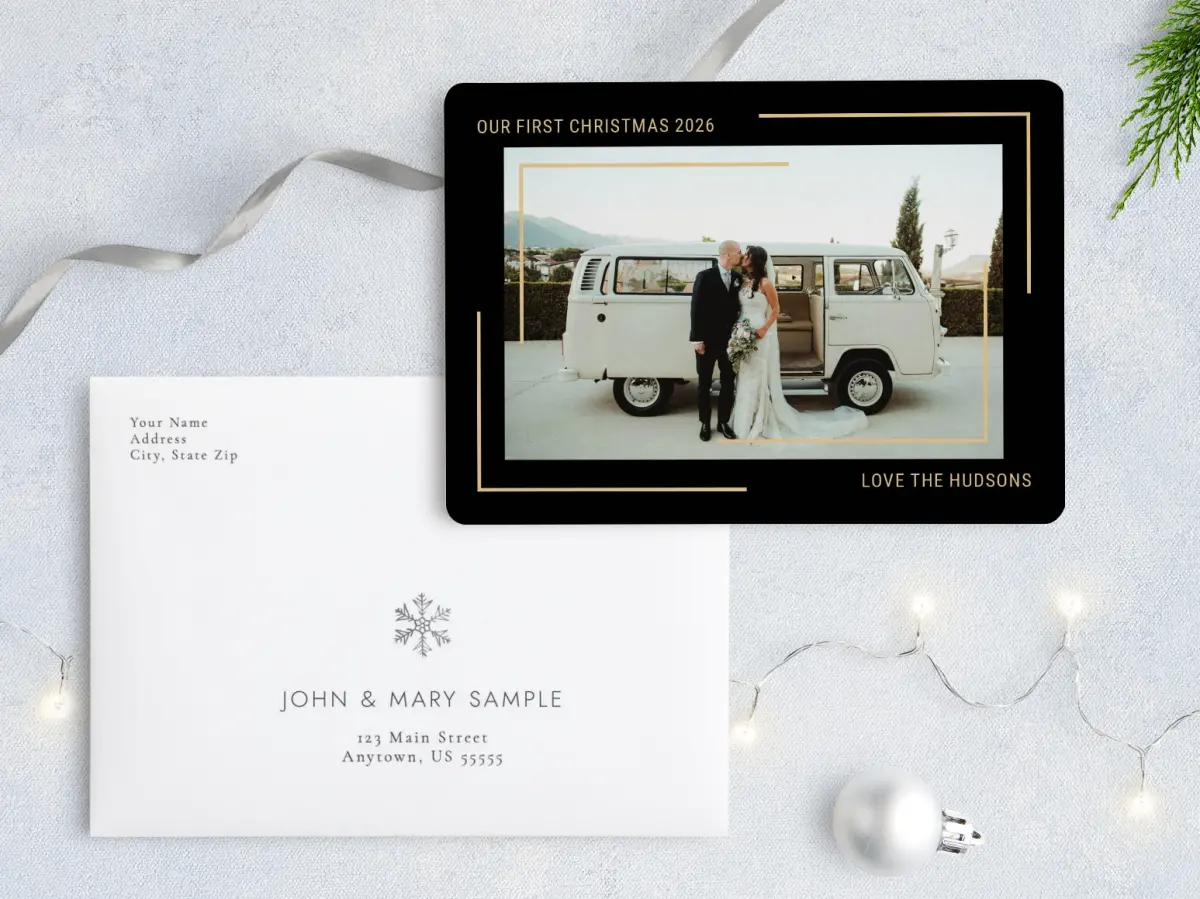Front with Envelope Design