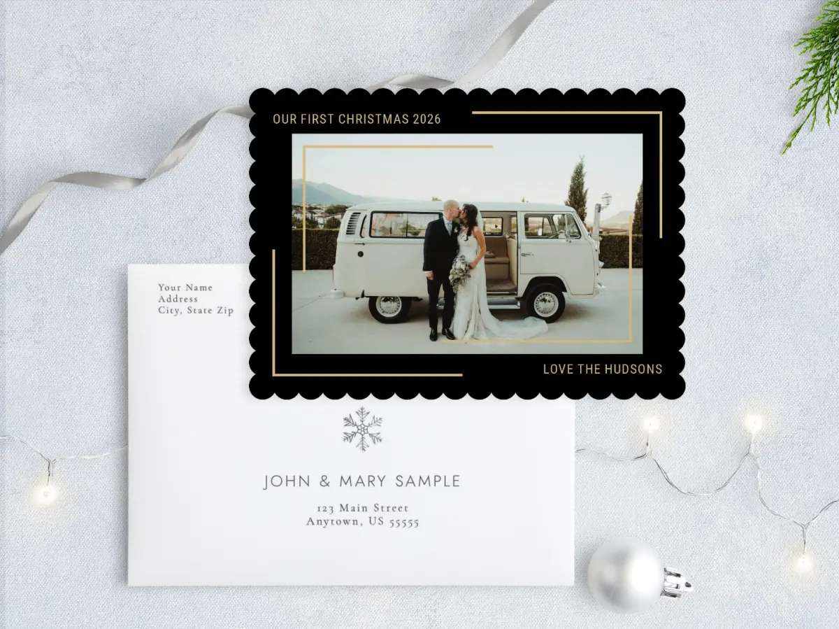 Front with Envelope Design